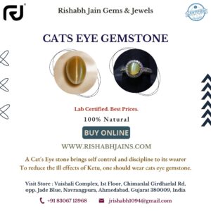 Read more about the article Cats eye gemstone, Lehsunia stone Shop in Ahmedabad, Certified Lehsunia, Cats eye gemstone Dealer, Retailer in Ahmedabad, Gujarat, India