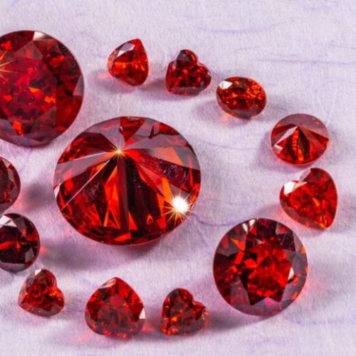 Garnet gemstone